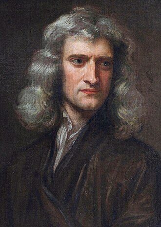 Portrait of Isaac Newton, 1689